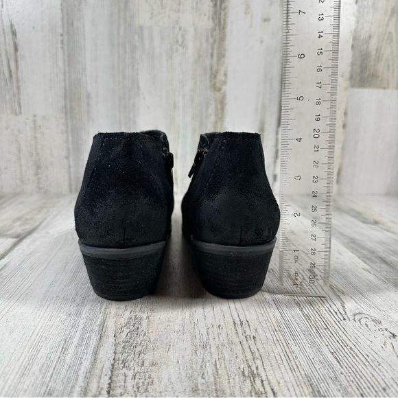 NEW Zodiac Hope Black Suede Leather Women's Ankle Boots #963 - Picture 9 of 14